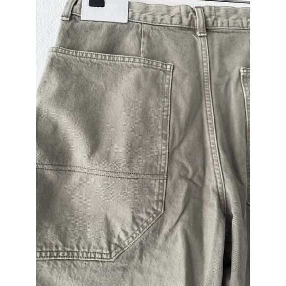 Everlane Womens The Way-High Gardener Cropped Jean Moss Green Size 30 - Picture 9 of 13